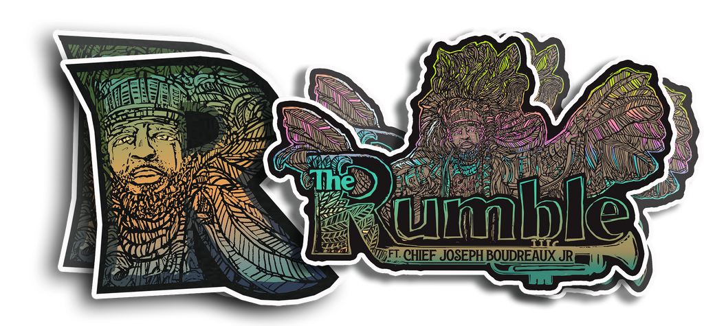 The Rumble "R"  Sticker Set