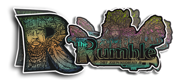 The Rumble "R"  Sticker Set