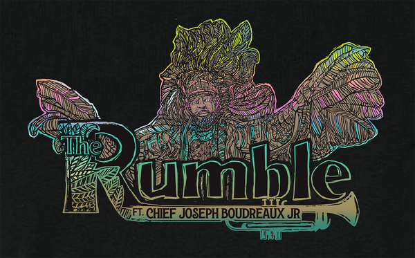THE RUMBLE Logo Muscle Tank