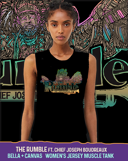 THE RUMBLE Logo Muscle Tank