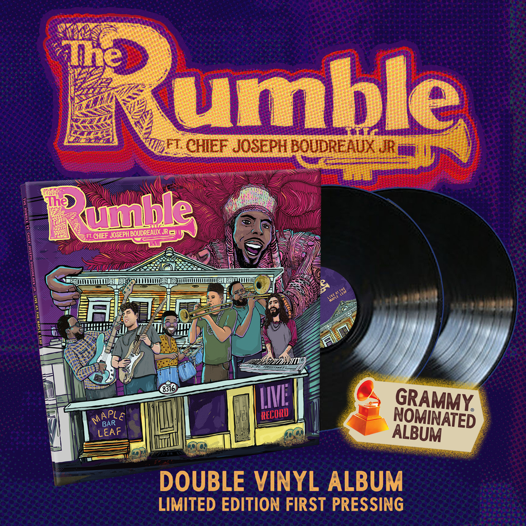 THE RUMBLE FEATURING CHIEF JOSEPH BOUDREAUX JR: LIVE AT THE MAPLE THE RUMBLE FEATURING CHIEF JOSEPH BOUDREAUX JR: LIVE AT THE MAPLE