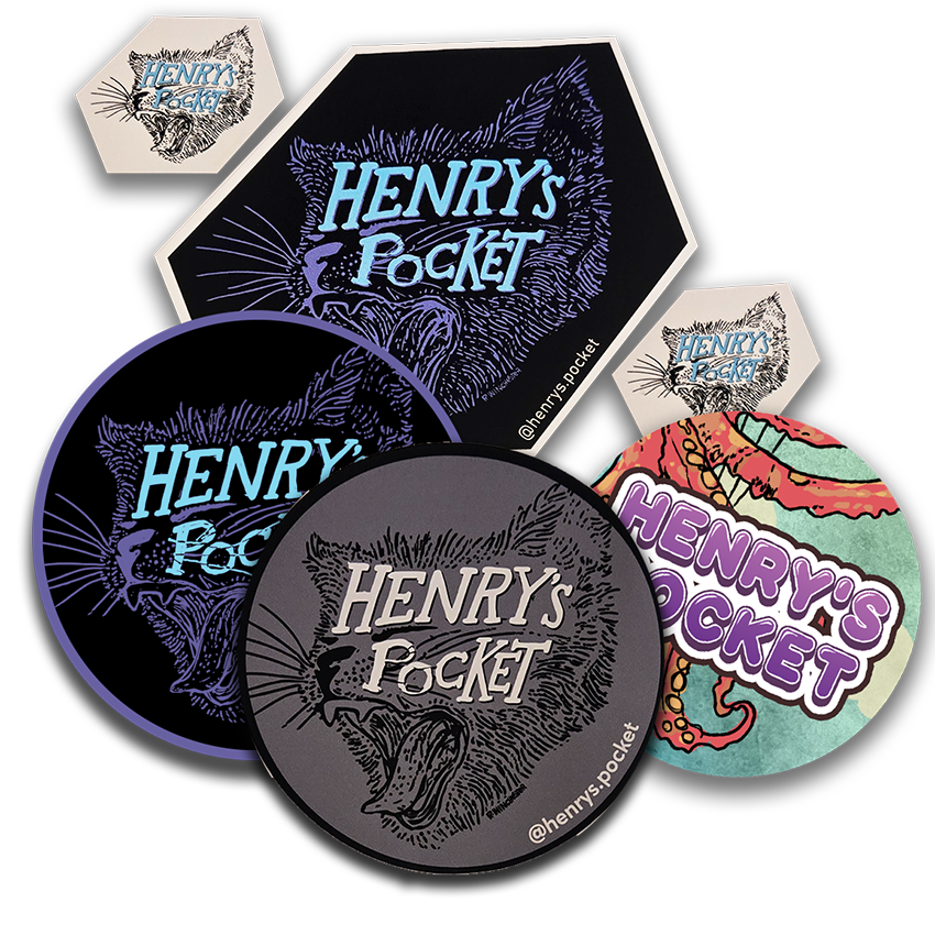 HENRY'S POCKET sticker set #1