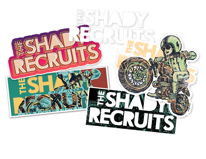 The Shady Recruits Sticker Set (5)