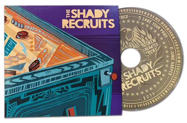 THE SHADY RECRUITS - self titled cd