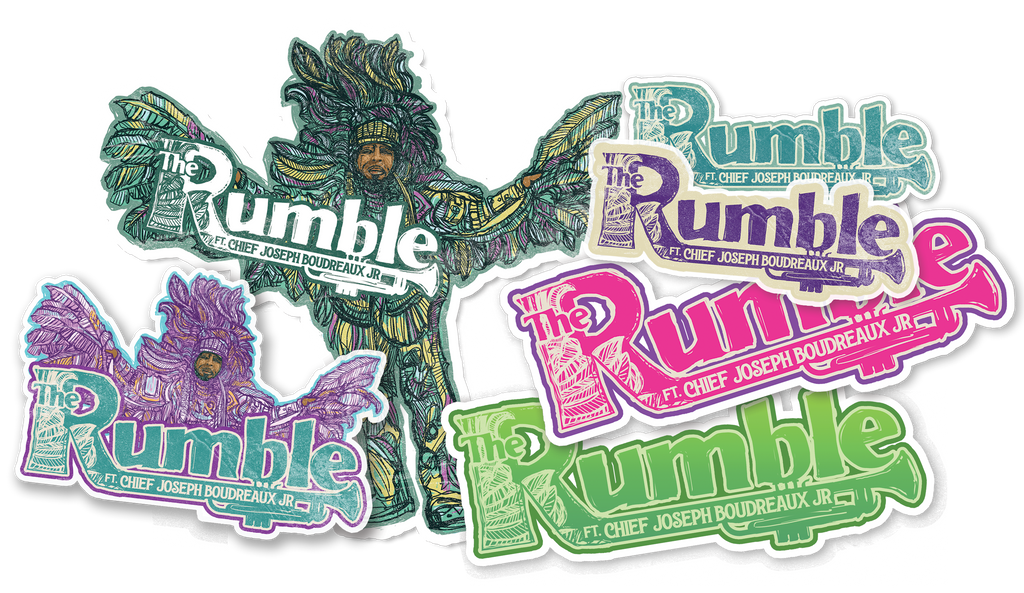 The Rumble Stickers (6 PACK)